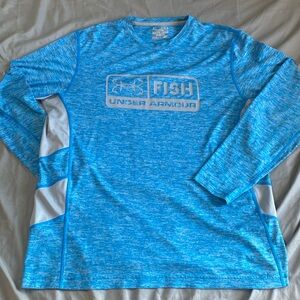 Under Armor shirt.